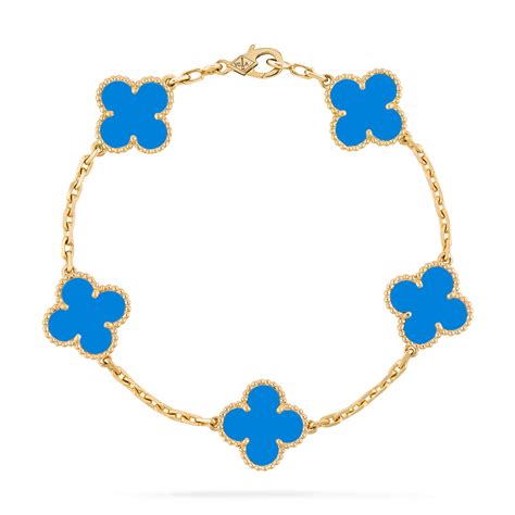 replica van cleef and arpels alhambra bracelet|van cleef bracelet gold price.